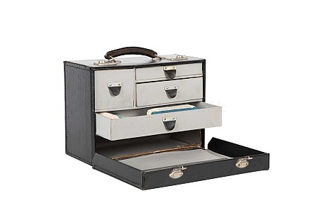 Doctors Bag With Drawer Compartments Dressed